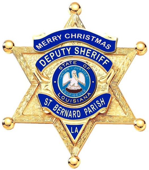 Sheriff James Pohlmann and the men and women of the St. Bernard Sheriff’s Office wish everyone a very Merry Christmas.