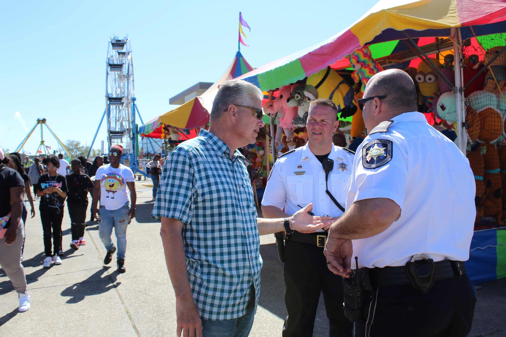 SBSO ON PATROL AT THE CRAWFISH FEST