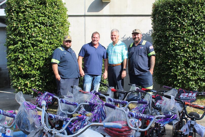 SBSO RECEIVES 20 BICYCLES FROM ASSOCIATED TERMINALS