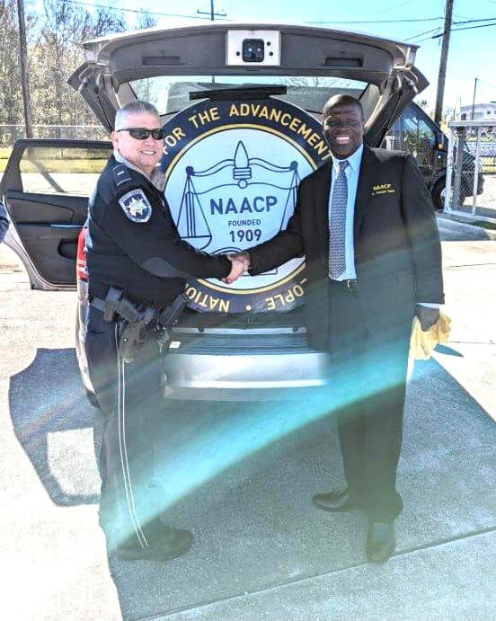 Several St. Bernard Sheriff’s Office deputies served as escorts for the Martin Luther King Jr. Day Parade held by the NAACP in St. Bernard on Monday, Jan.