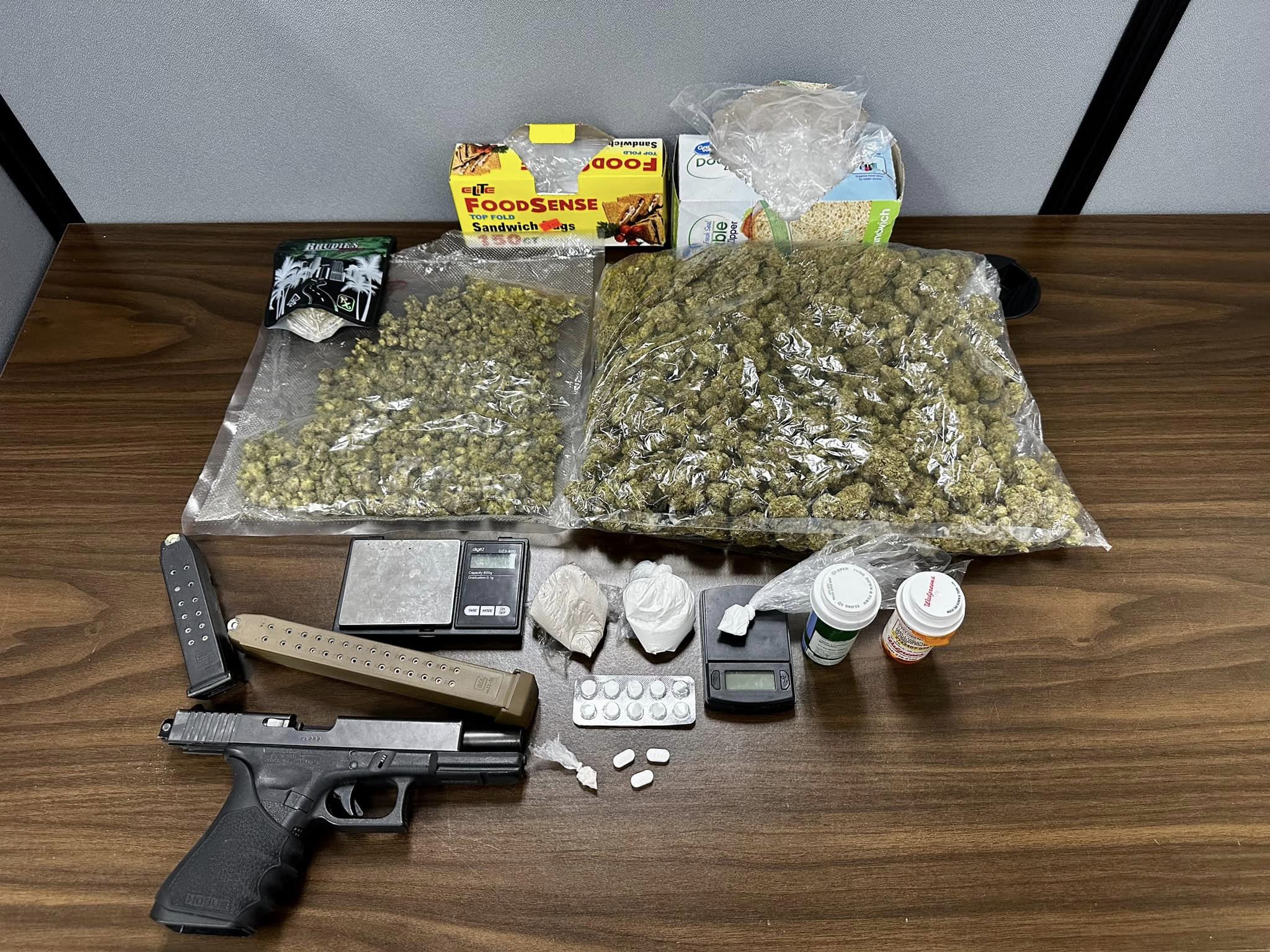 SBSO ARRESTS MAN ON VARIOUS NARCOTICS, WEAPONS CHARGES