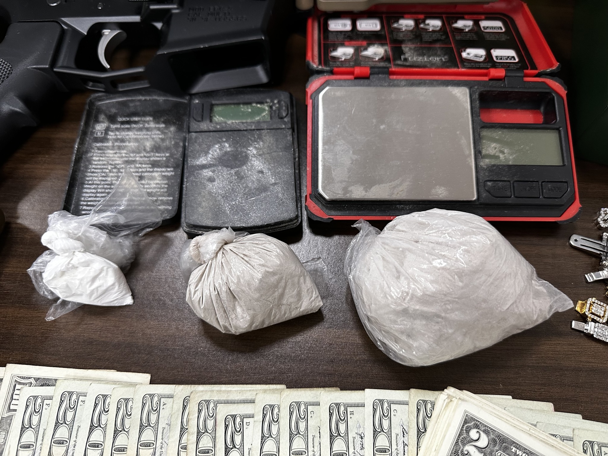 SBSO ARRESTS MAN ON NARCOTICS, WEAPONS CHARGES