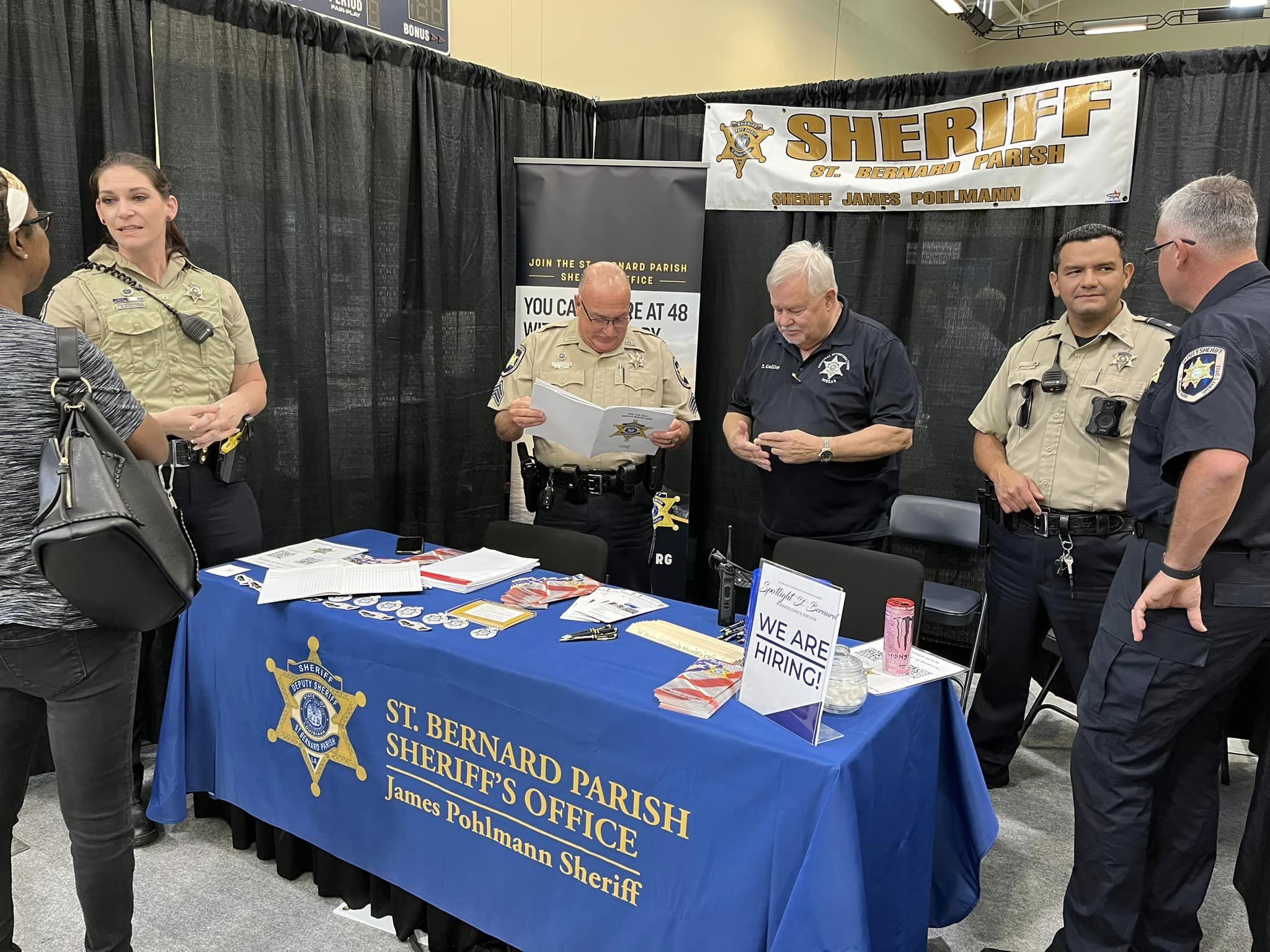 SBSO RECRUITING AT CHAMBER JOB FAIR NOW