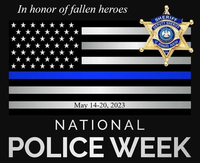 National Police Week occurs every year during the calendar week of National Peace Officers Memorial