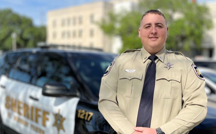 SBSO DEP. JULES MARTIN COMPLETES FIREARMS INSTRUCTOR QUALIFICATION COURSE