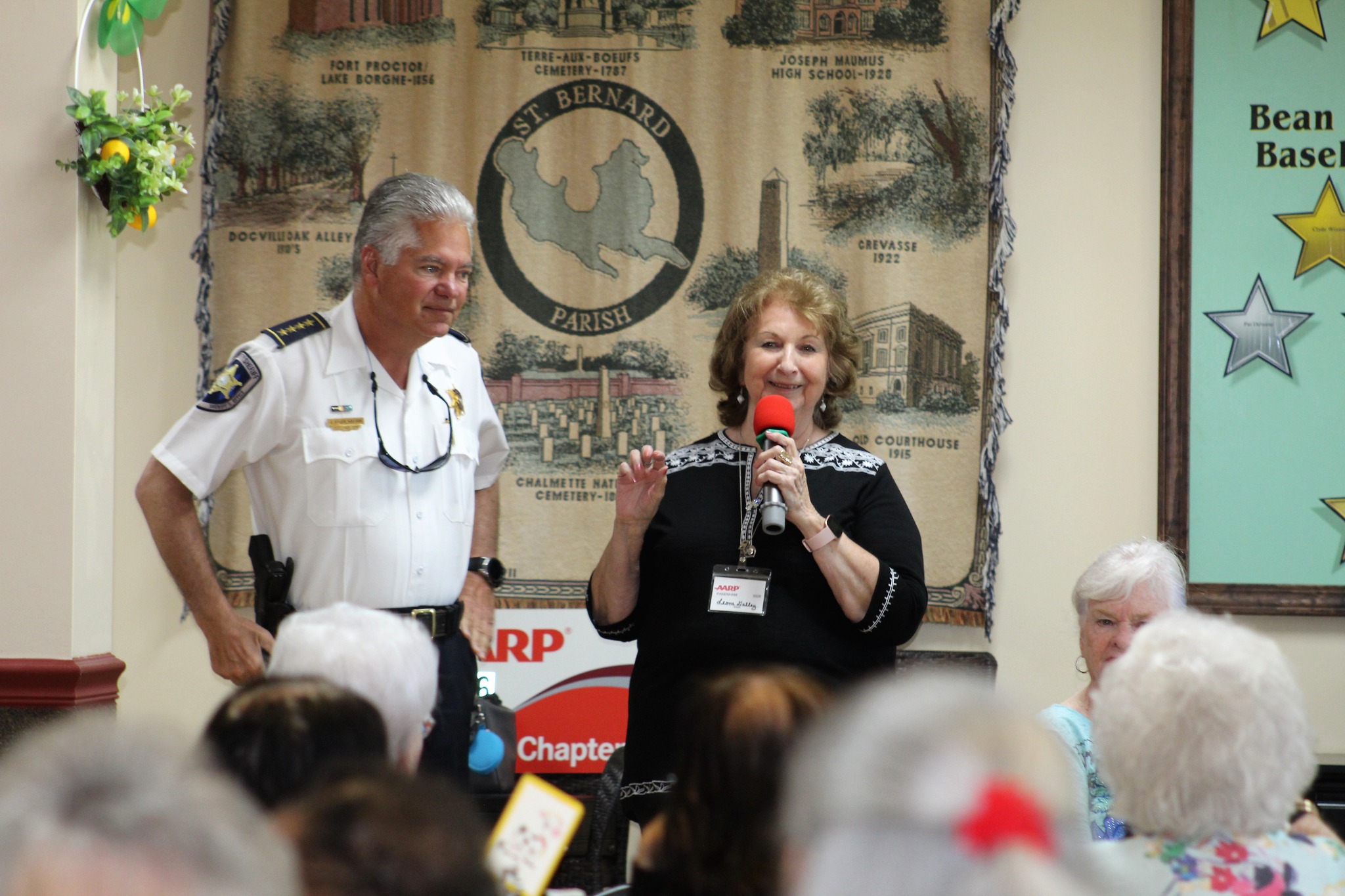 SBSO VISITS WITH AARP