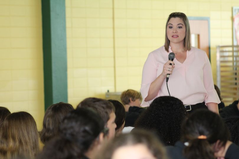 St. Bernard Sheriff’s Office deputy speaks to students