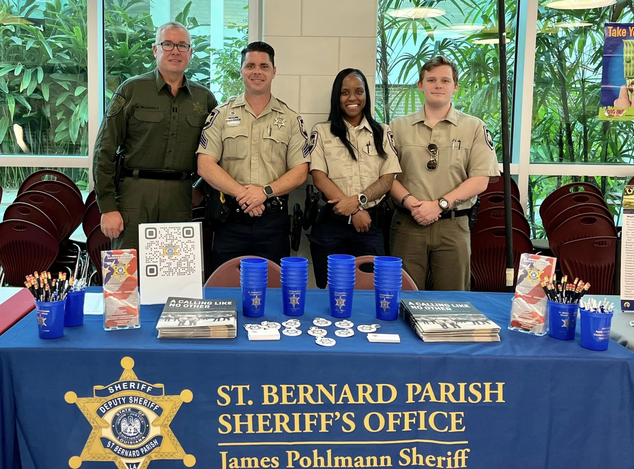 SBSO at CHS job fair tonight  Considering a career move? Interested in working in law enforcement?