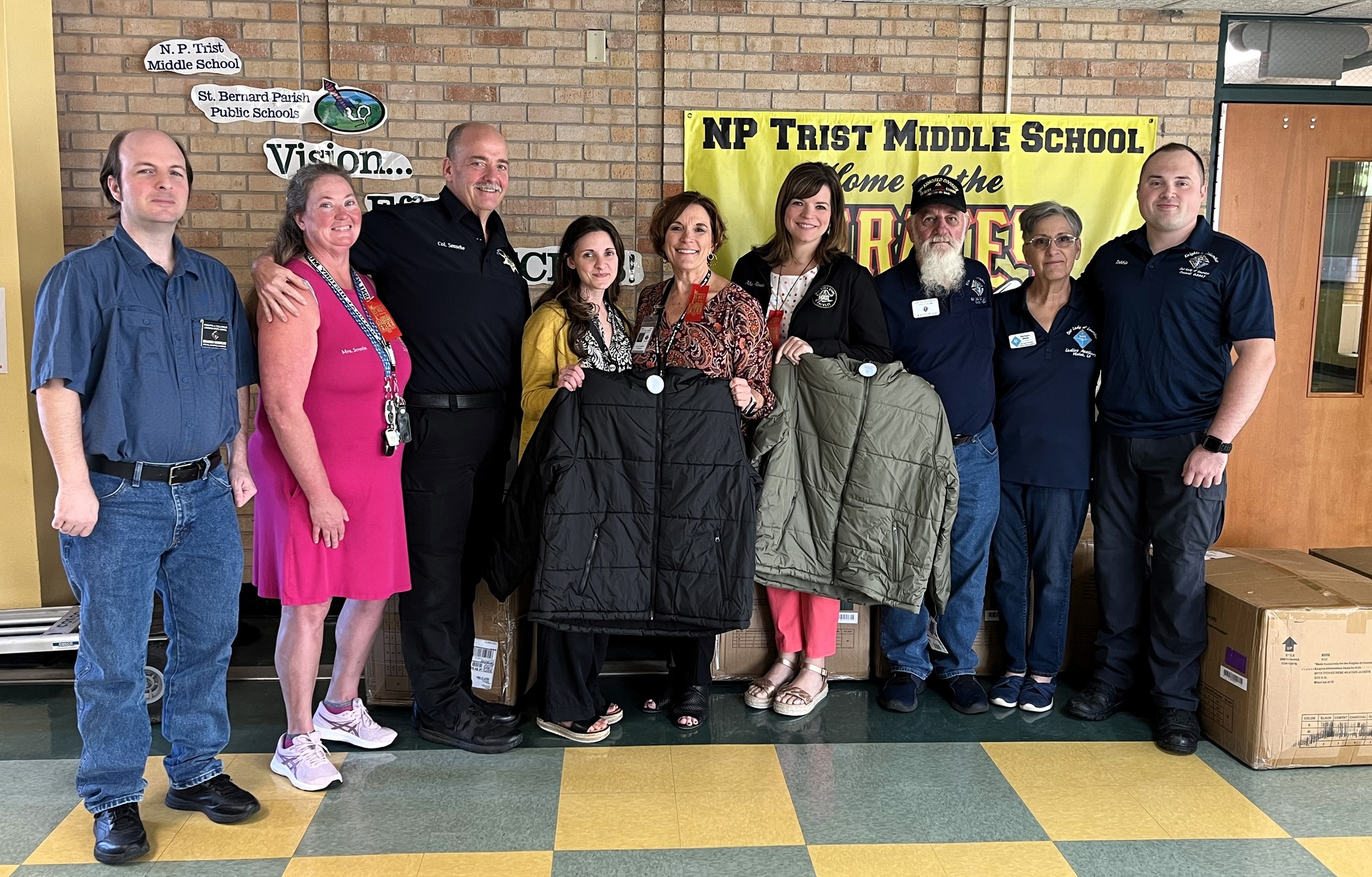 COATS FOR KIDS

The Knights of Columbus Our Lady of Lourdes Council 8442 and its Ladies Auxiliary r