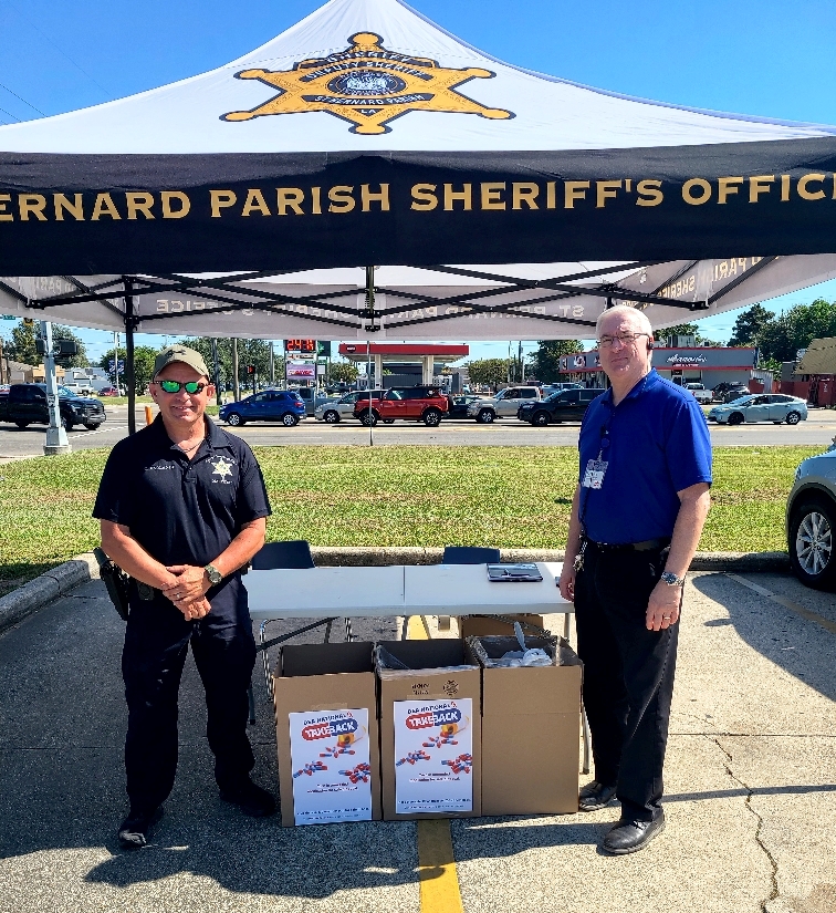 SBSO HOLDS DRUG TAKE-BACK DAY 

Residents properly disposed of 163 pounds of unwanted or expired pr