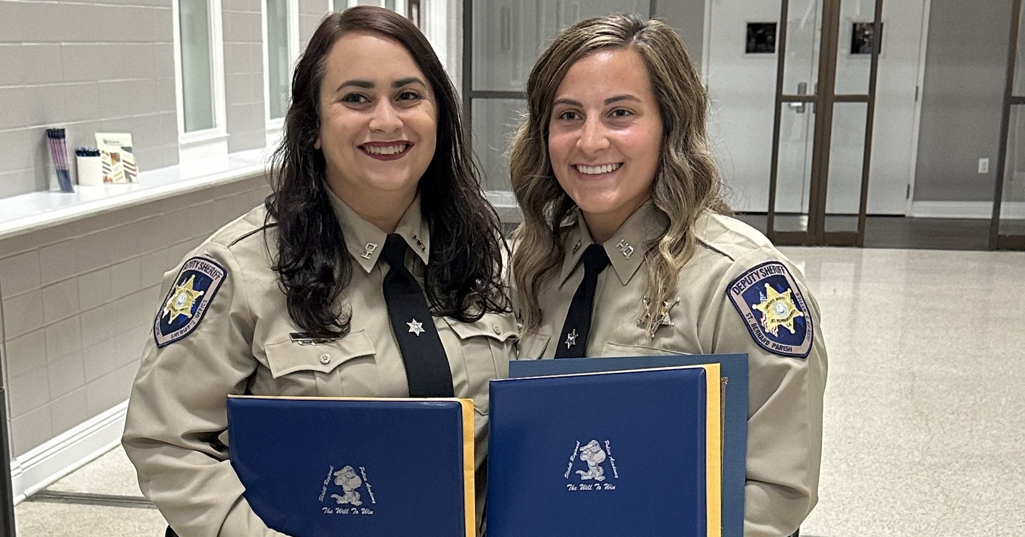 SBSO DEPUTIES GRADUATE FROM P.O.S.T. POLICE ACADEMY 

Three St. Bernard Parish Sheriff’s Office dep