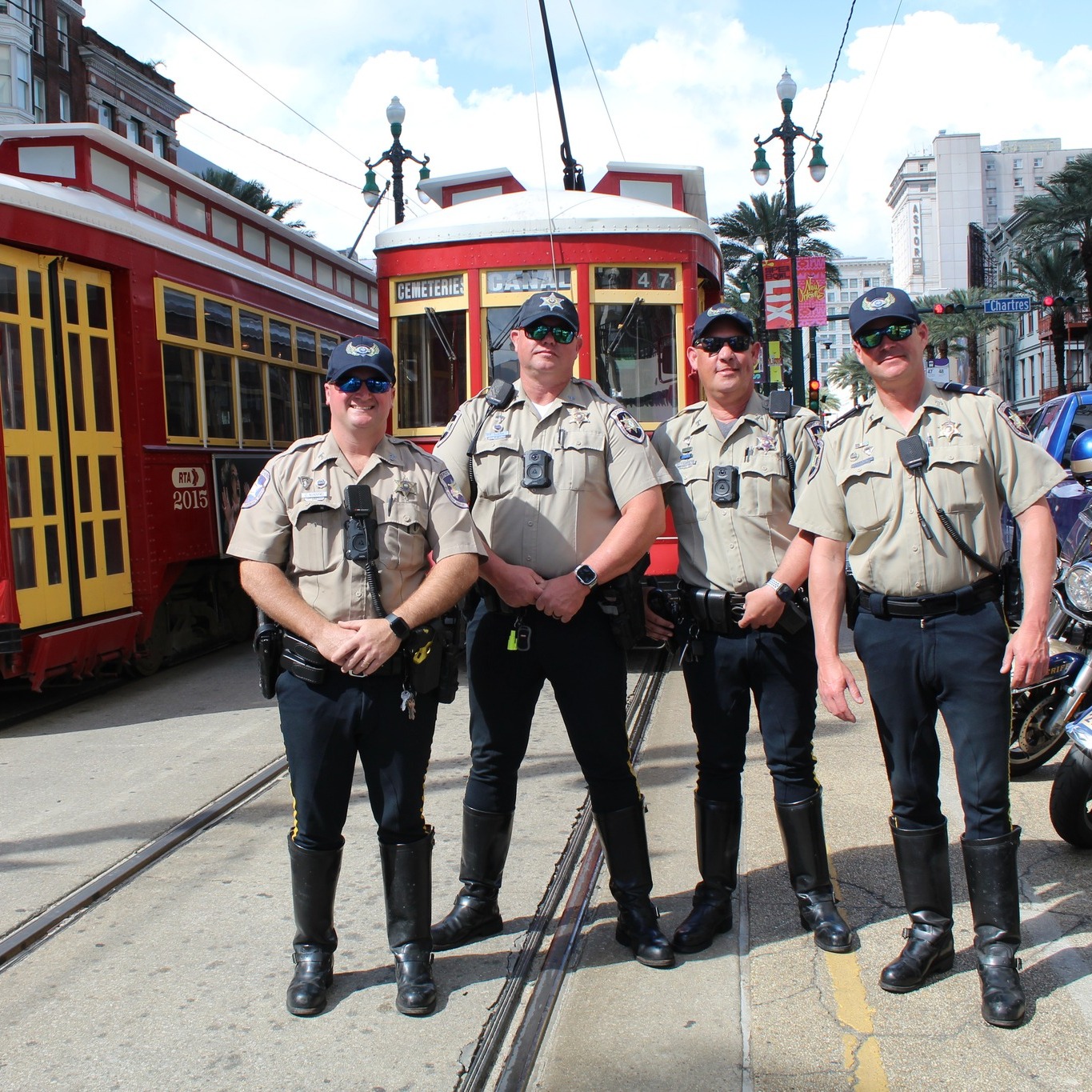 SBSO ASSISTING WITH SUPER BOWL LIX SECURITY

St. Bernard Sheriff’s Office deputies have been workin