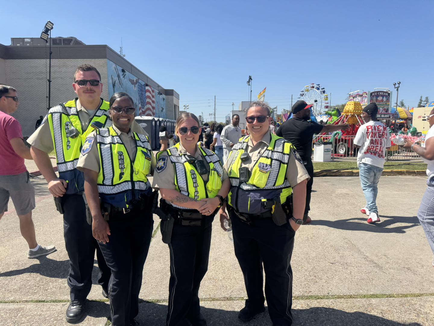 SBSO KEEPING THE FEST SAFE – DAY THREE! - St. Bernard Sheriffs Office