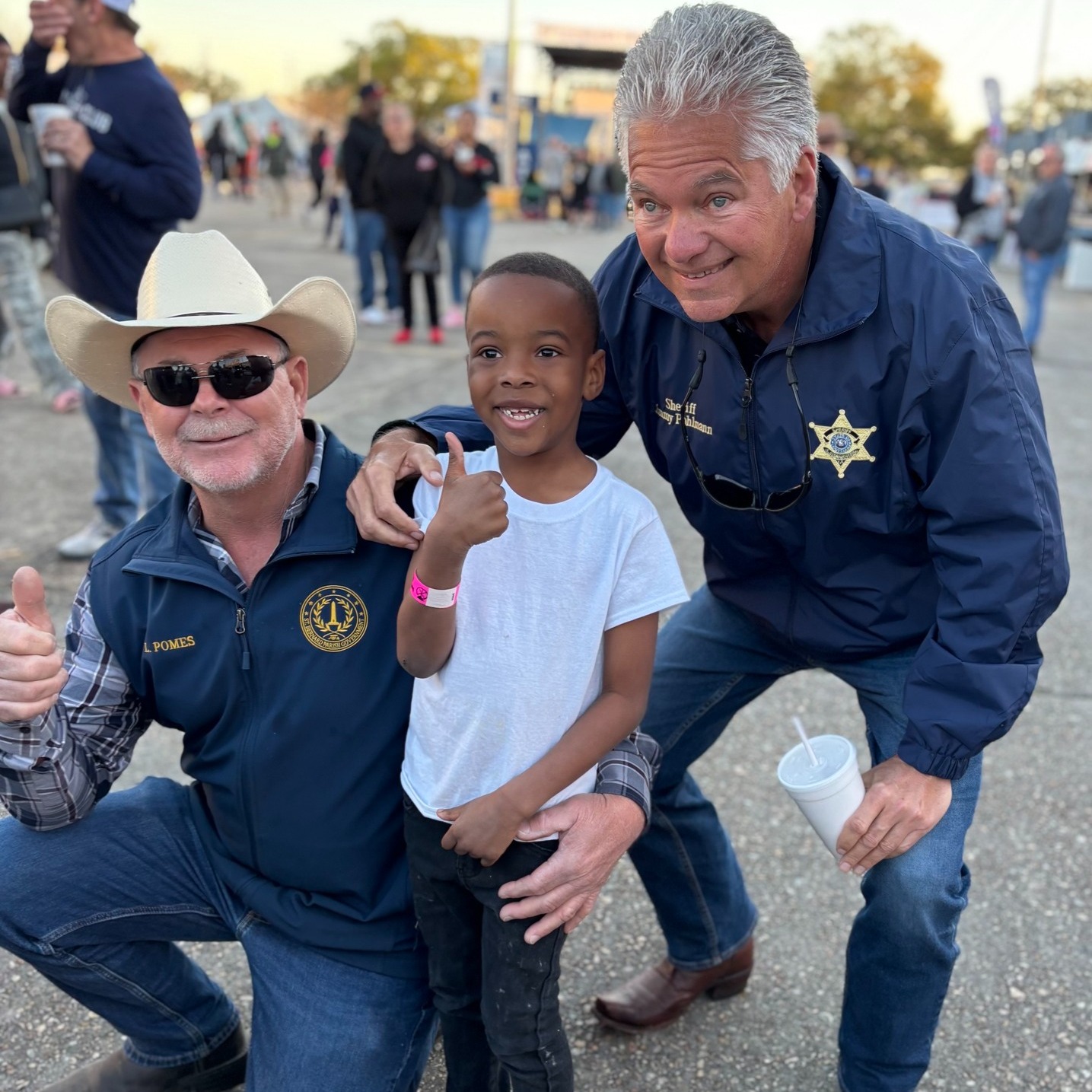 SBSO ON DUTY AT CRAWFISH FEST 

The St. Bernard Sheriff’s Office is proud to be on the grounds and