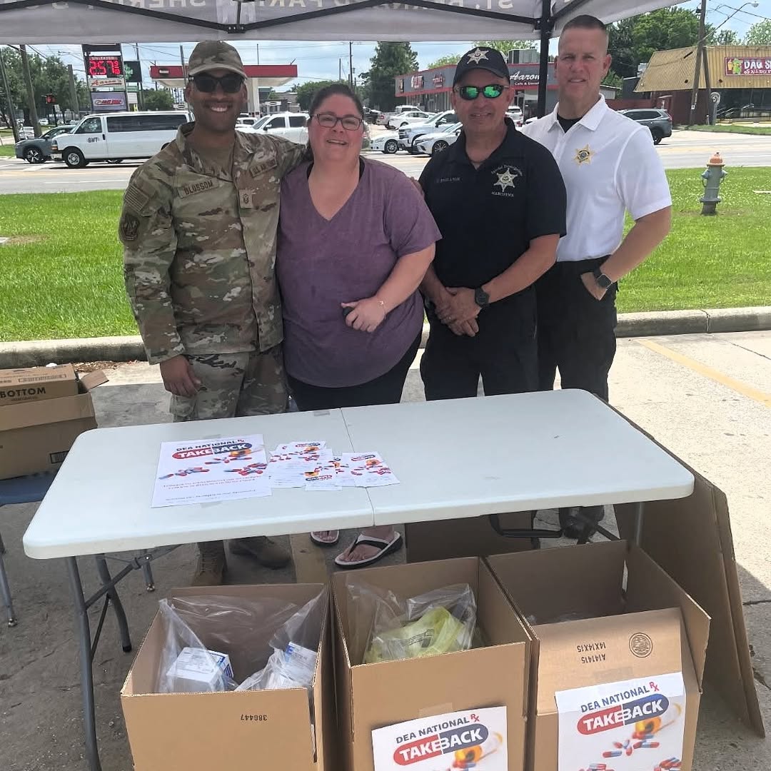 SBSO COLLECTS 152 POUNDS OF DRUGS AT DRUG TAKE-BACK DAY 

The St. Bernard Parish Sheriff’s Office c
