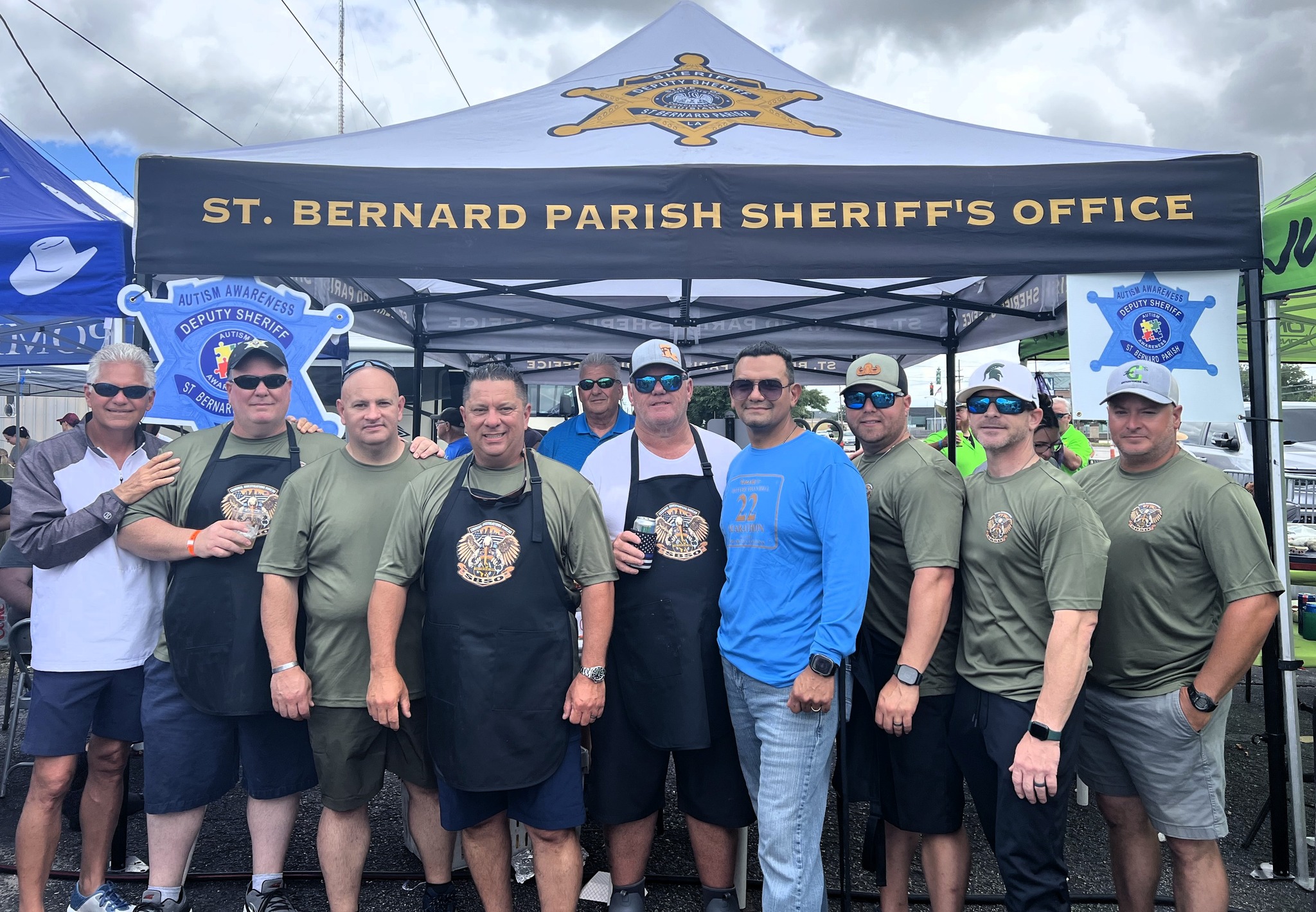 SBSO PARTICIPATES IN CRAWFISH COOK-OFF TO BENEFIT AUTISM RESOURCES 

The St. Bernard Sheriff’s Offi