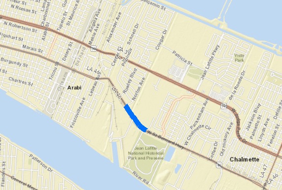 TRAFFIC ALERT: ST. BERNARD HIGHWAY (LA 46) LANE CLOSURES