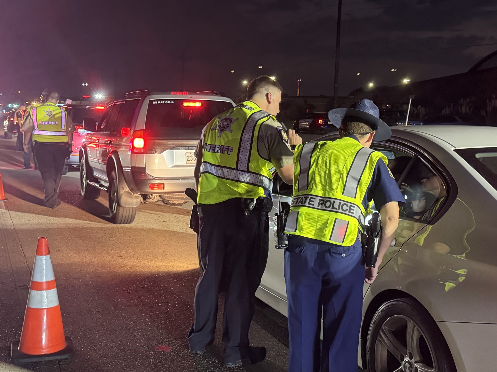 SBSO AND STATE POLICE HOLD SOBRIETY CHECKPOINT 

The St. Bernard Sheriff’s Office, along with the L