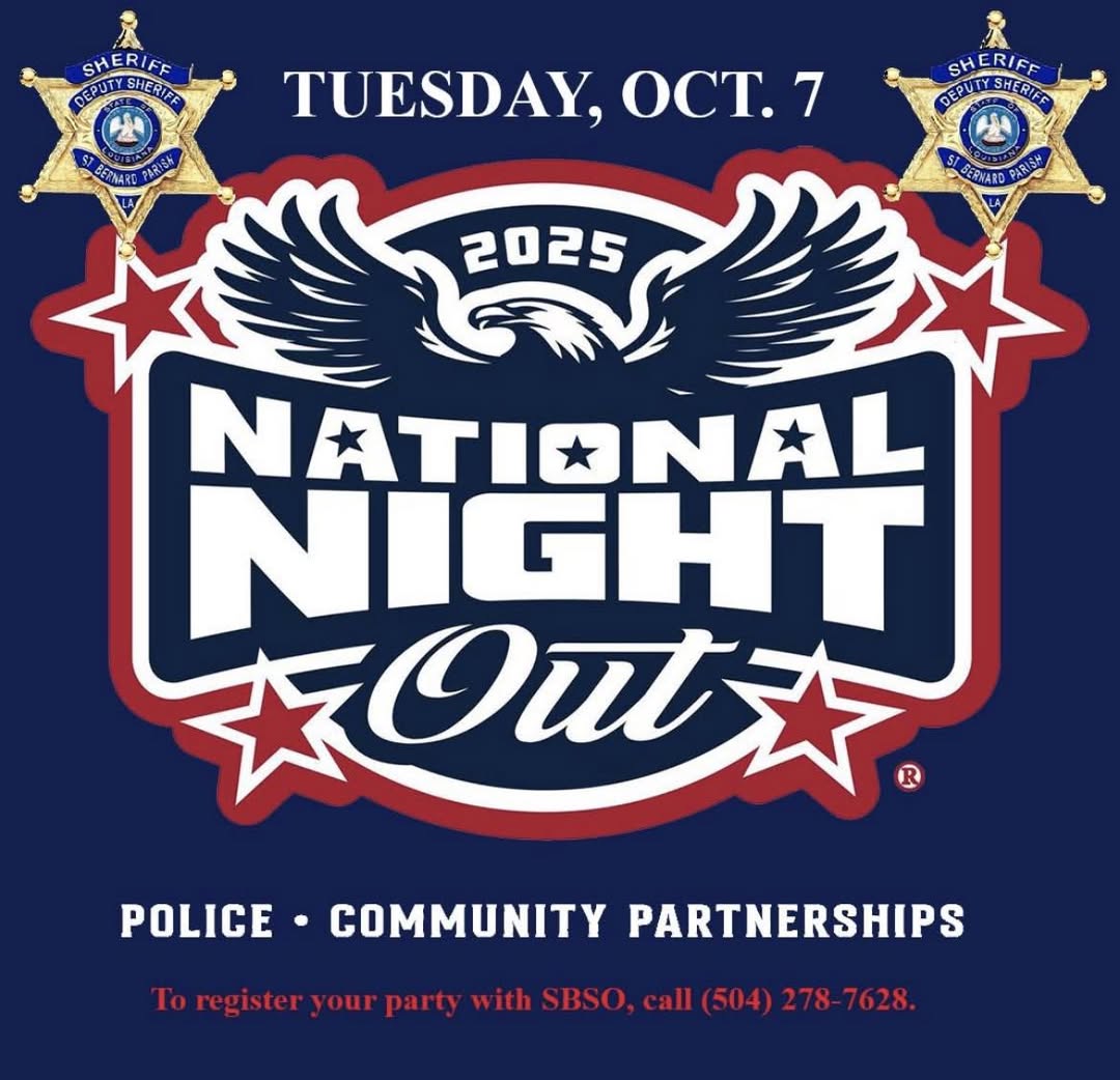 SBSO TAKING NIGHT OUT REGISTRATIONS