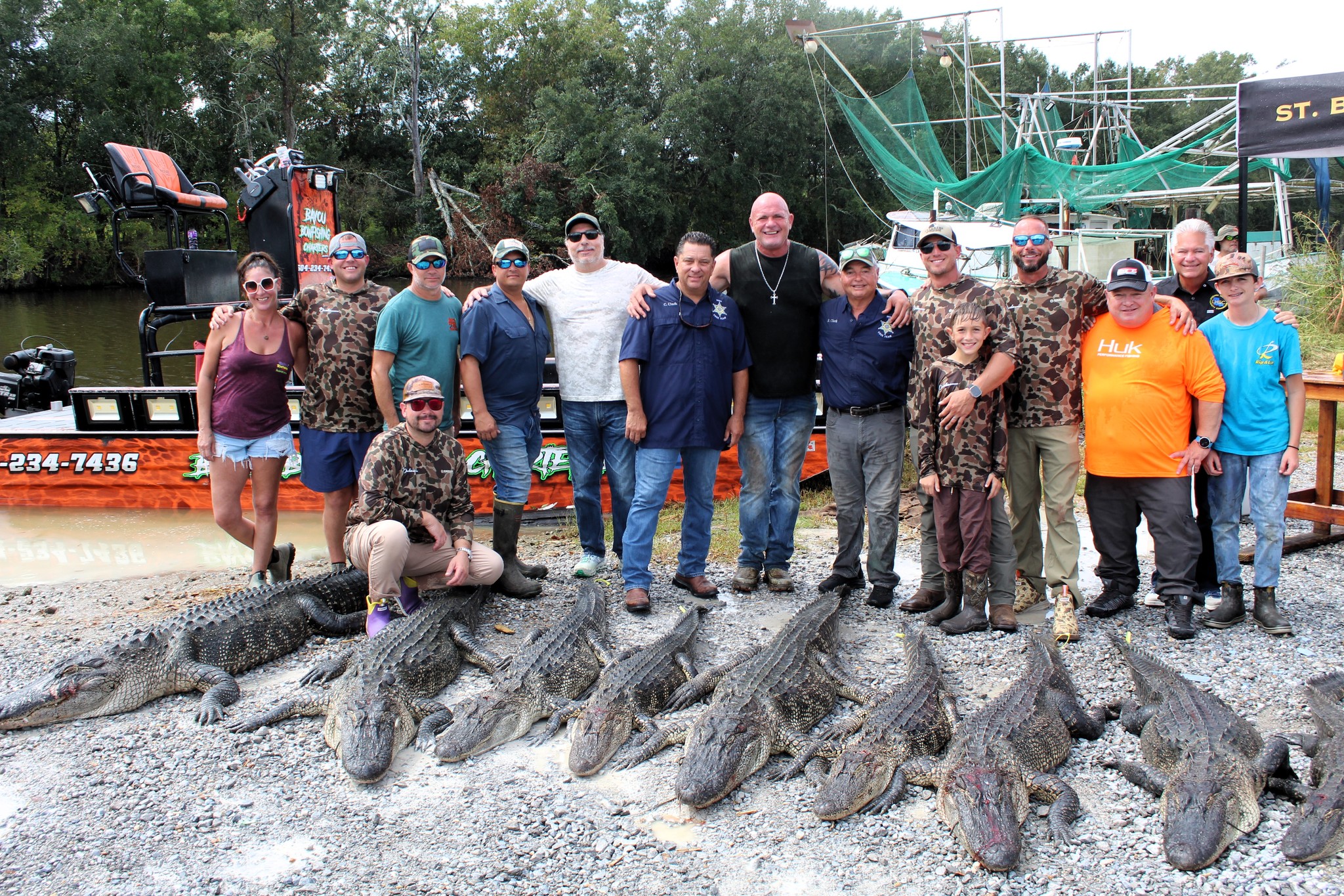 SBSO PARTICIPATES IN GATOR HUNT TO BENEFIT AUTISM AWARENESS KREWE

The St. Bernard Sheriff’s Office