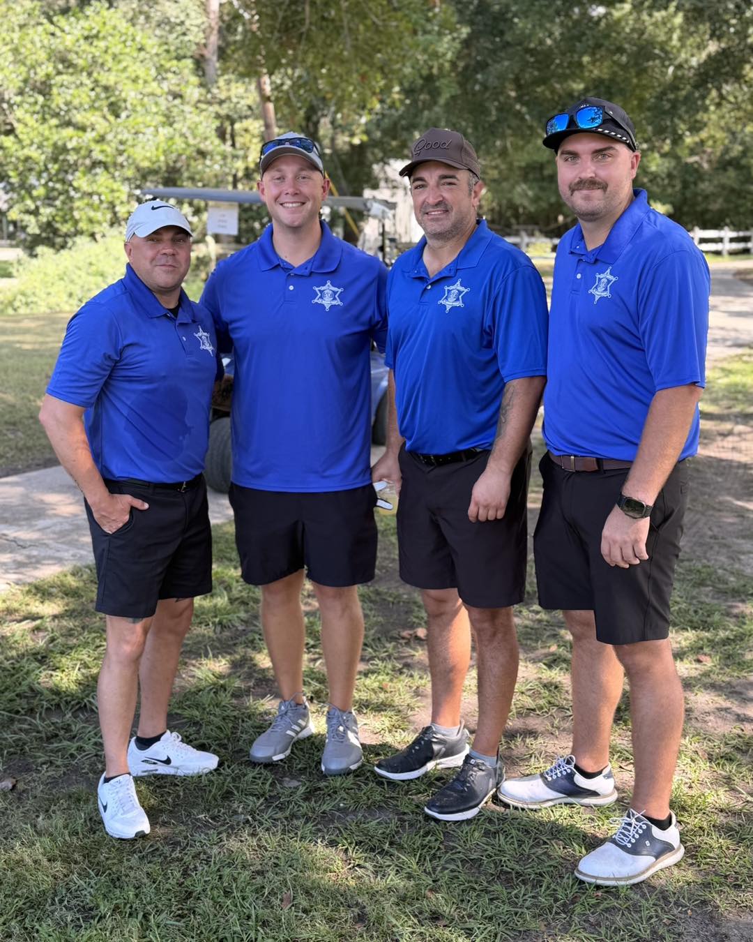 SBSO PARTICIPATES IN GOLF FUNDRAISER

Several St. Bernard Parish Sheriff's Office deputies represen
