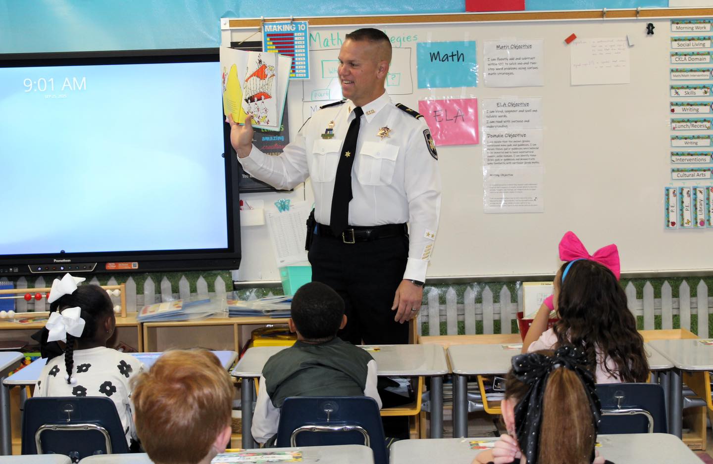 The St. Bernard Sheriff’s Office had several deputies participate in Joseph Davies Elementary Schoo
