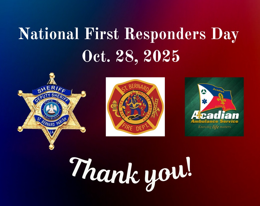 NATIONAL FIRST RESPONDERS DAY - OCT. 28