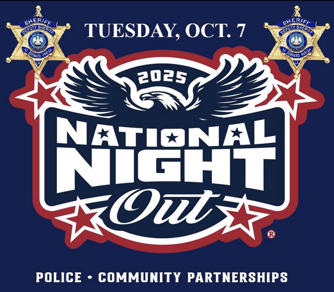 NIGHT OUT AGAINST CRIME IS TONIGHT!