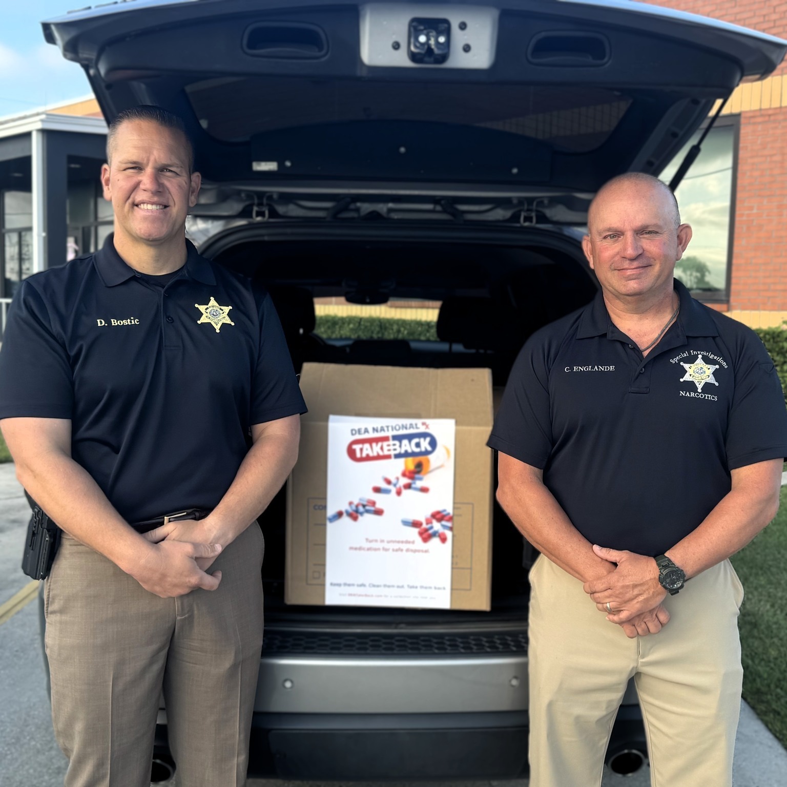 SBSO COLLECTS UNUSED OR EXPIRED MEDICATIONS 
St. Bernard Parish Sheriff James Pohlmann is thanking