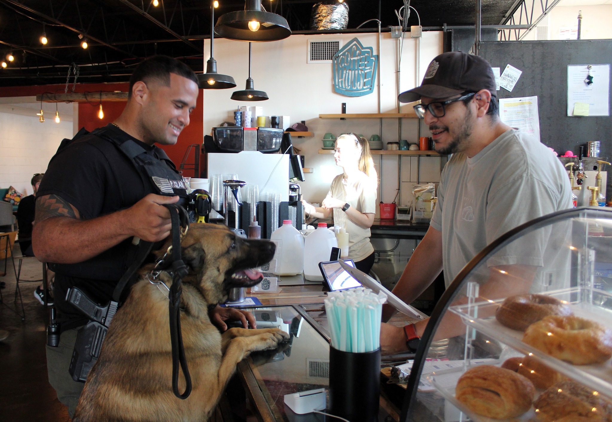 SBSO K-9 PIT CELEBRATES 'COFFEE WITH A COP' DAY     

Today, Oct. 1, is “National Coffee With A Cop