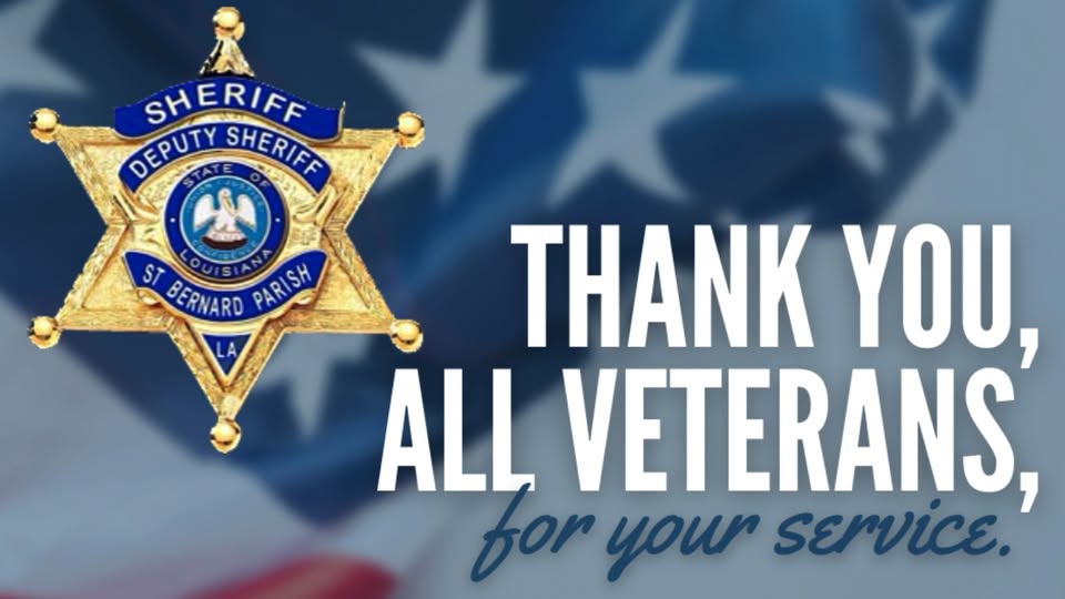 SBSO HONORS DEPUTIES WHO ARE VETERANS 

This Veterans Day, Sheriff James Pohlmann and the St. Berna