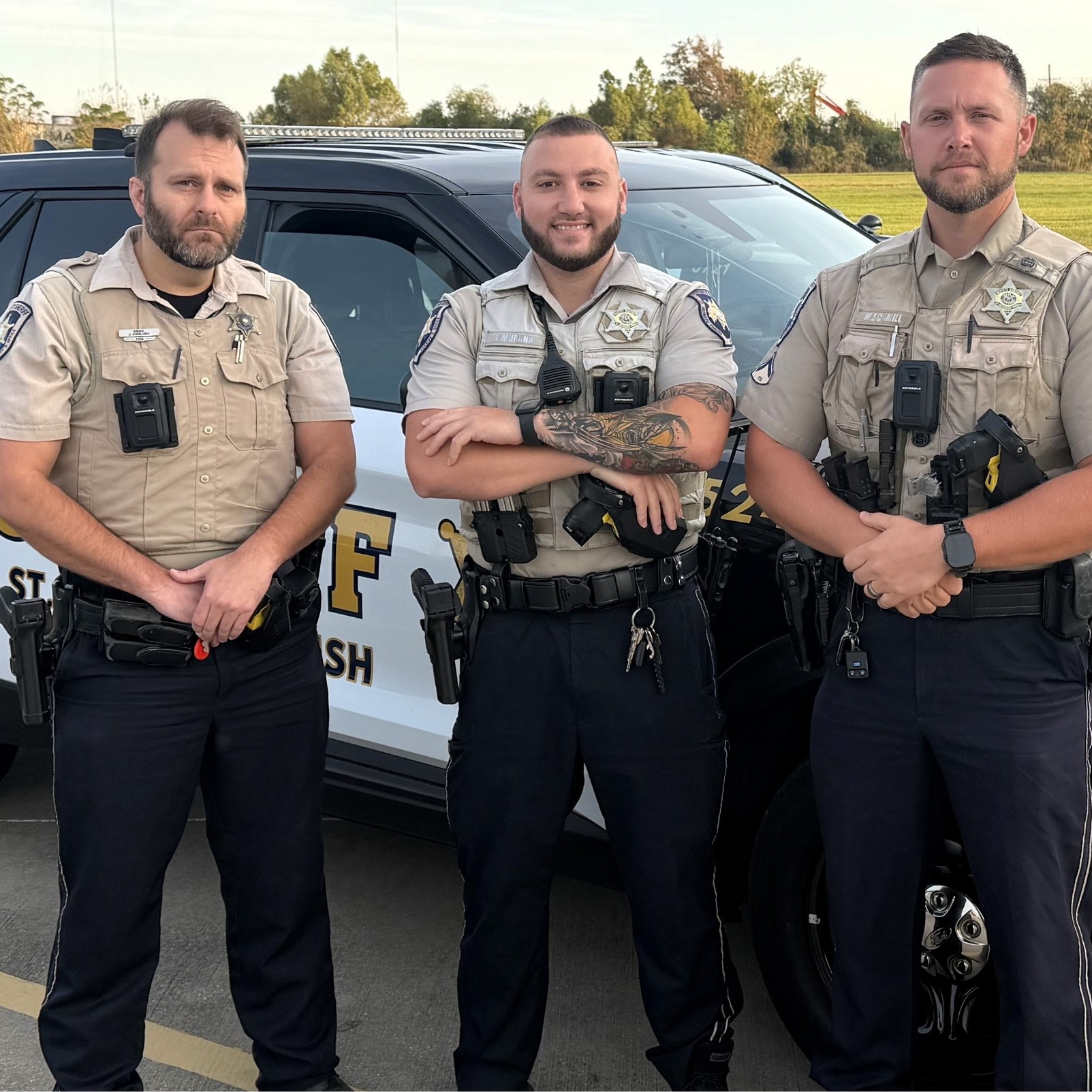 SBSO CONCLUDES NO-SHAVE NOVEMBER FUNDRAISER 

The St. Bernard Sheriff’s Office wrapped up the No-Sh