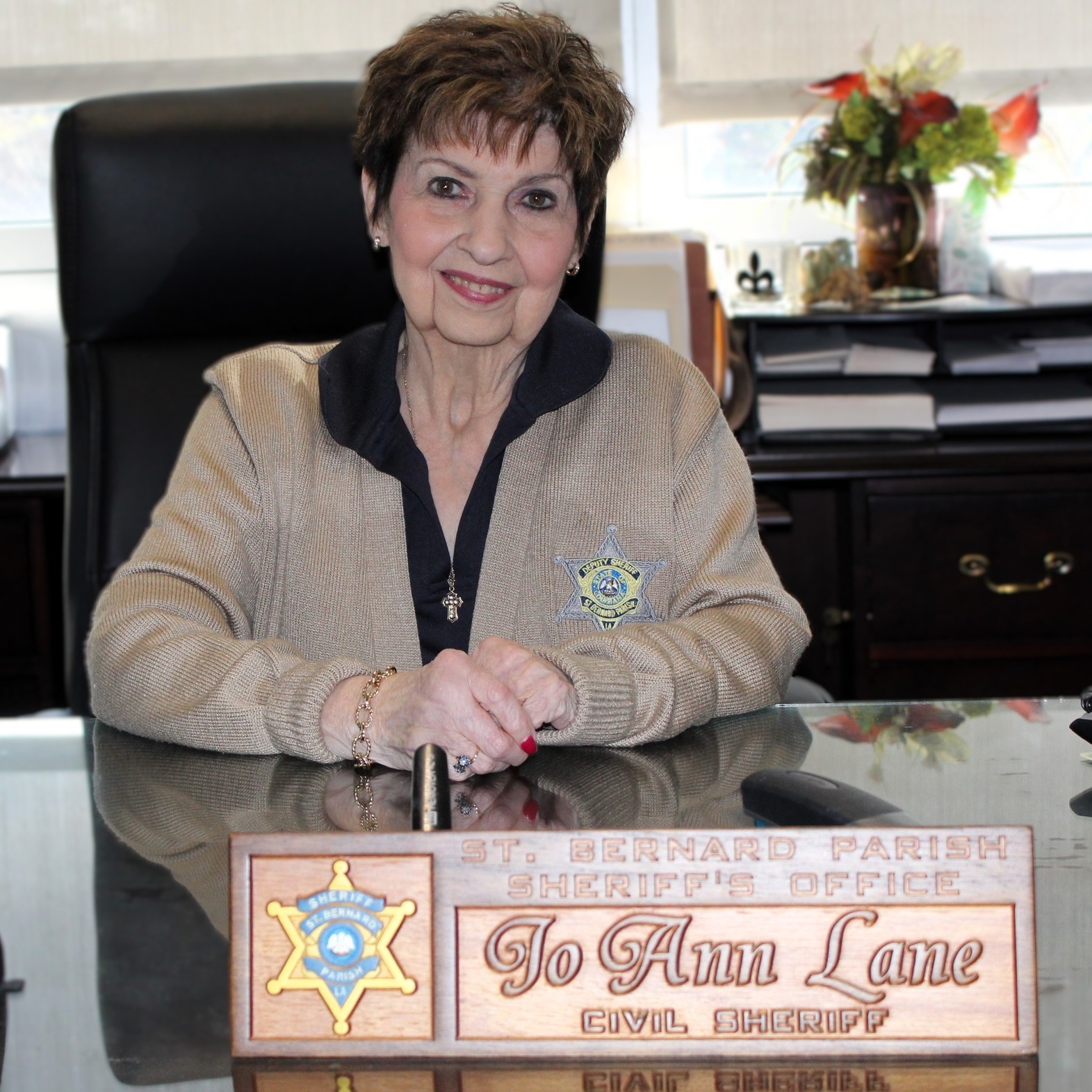 SBSO HONORS CIVIL SHERIFF JOANN LANE FOR SIX DECADES OF SERVICE 

The St. Bernard Parish Sheriff’s
