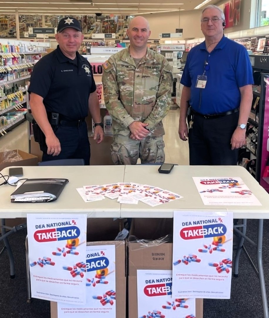 SBSO COLLECTS NEARLY 200 POUNDS OF MEDICATIONS 

The St. Bernard Parish Sheriff’s Office collected