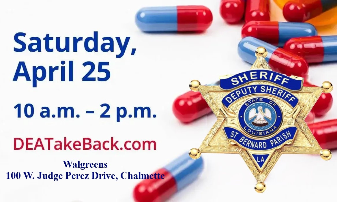 SBSO DRUG TAKE-BACK SET FOR SATURDAY

Doing some spring cleaning? Now’s the perfect time to clean o
