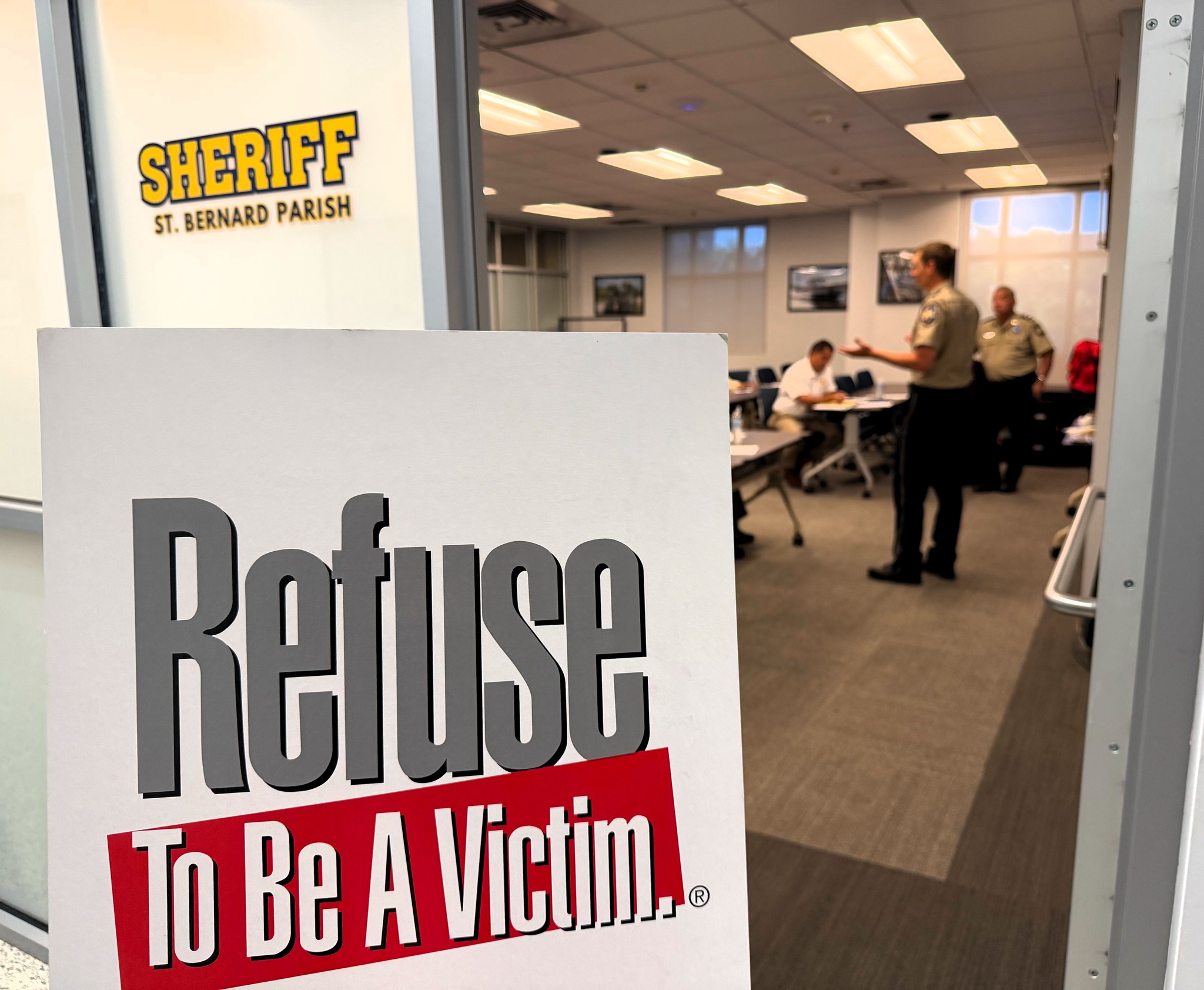 SBSO HOLDS 'REFUSE TO BE A VICTIM' CLASS 
 
Being prepared can make all the difference -  and about