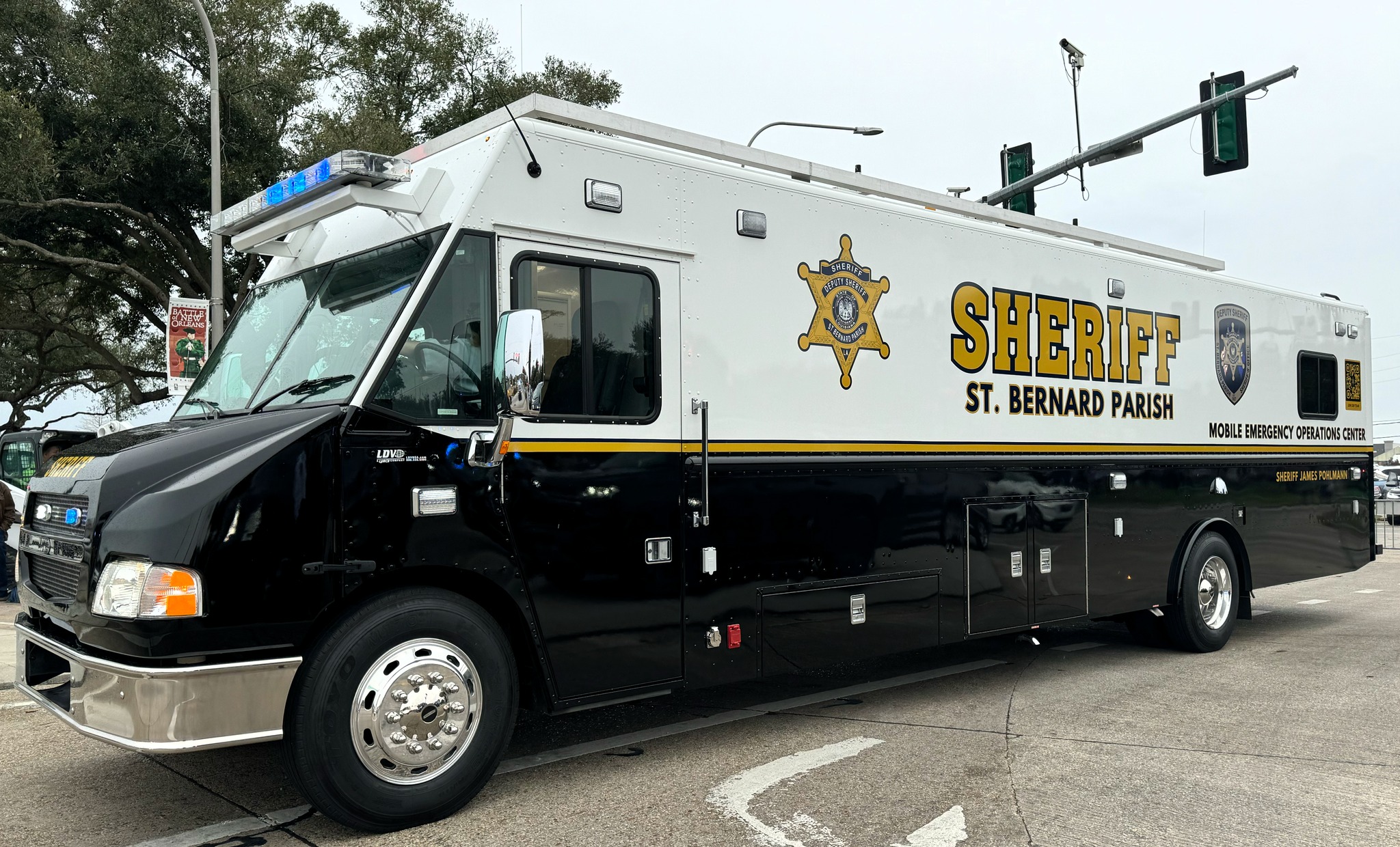 SBSO READY FOR PARADE WITH DEPUTIES AND LIVE UPDATES 

The St. Bernard Sheriff’s Office will be out