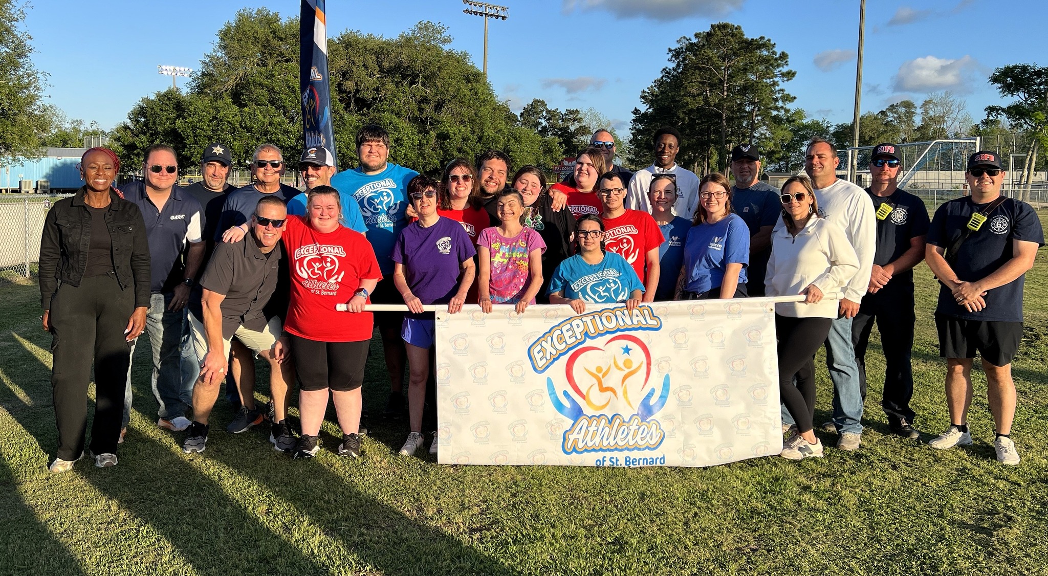 SBSO SUPPORTS EXCEPTIONAL ATHLETES 

Several members of the St. Bernard Sheriff’s Office were proud