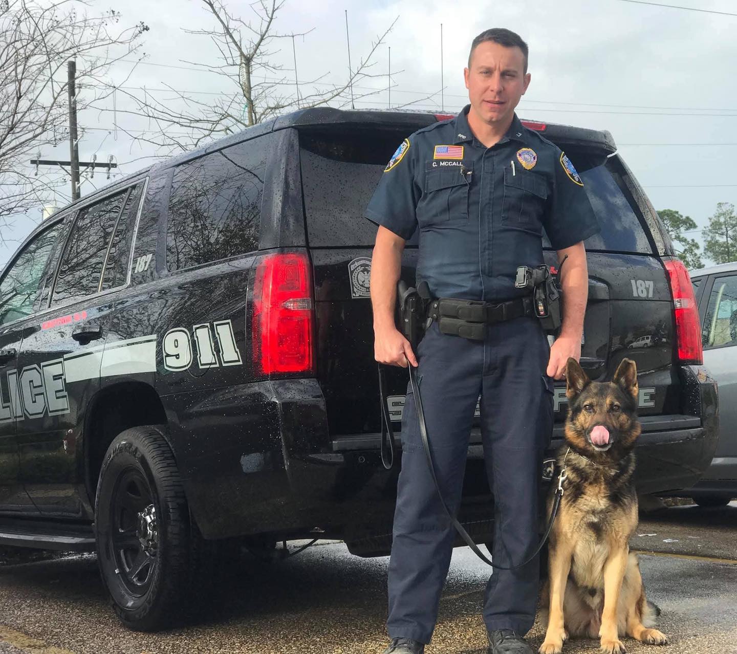 Yesterday, we said goodbye to one of Slidell Police Department’s most beloved canines, K-9 Quest.