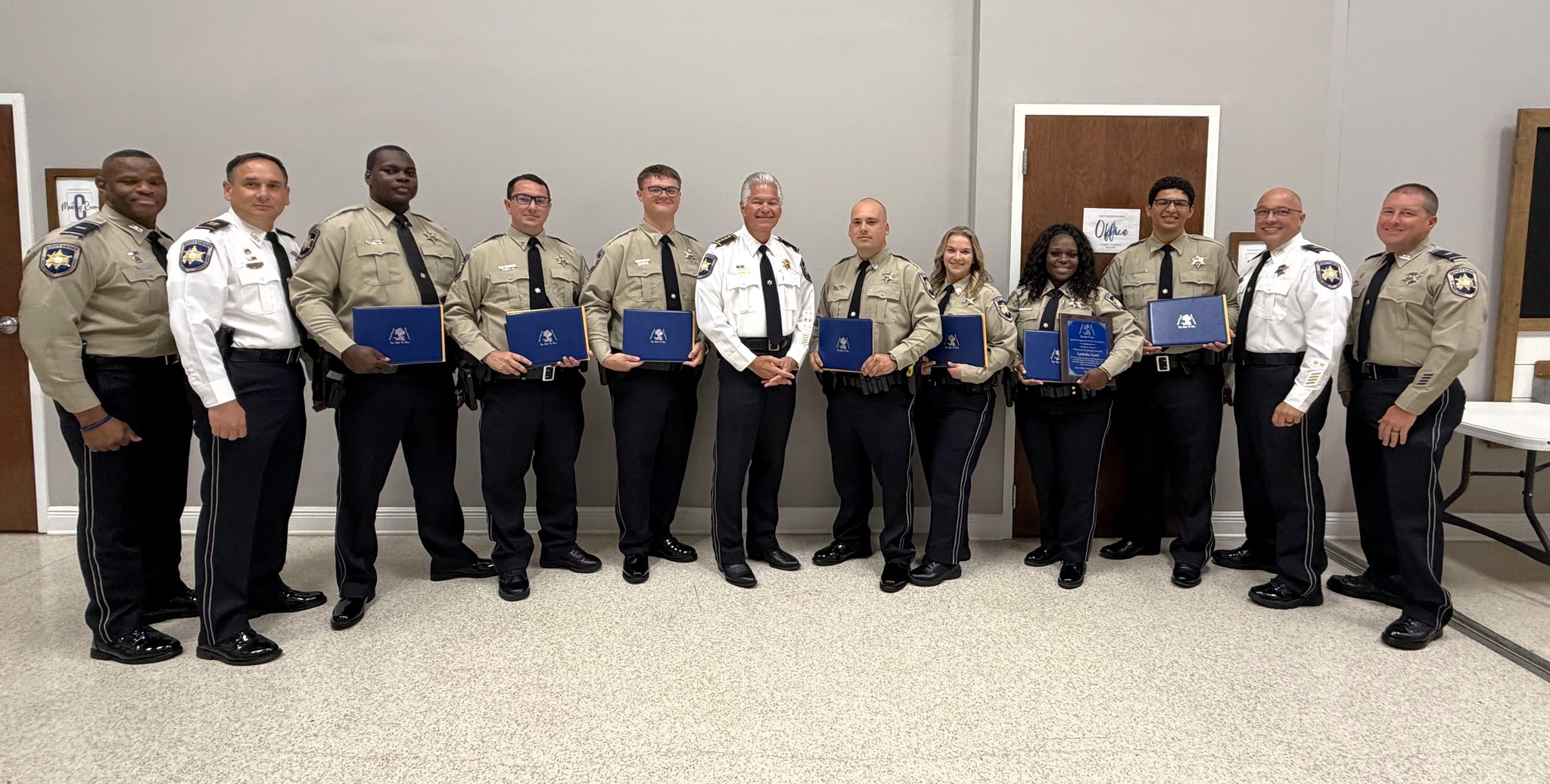 SEVEN SBSO DEPUTIES GRADUATE FROM P.O.S.T. POLICE ACADEMY 

Seven St. Bernard Parish Sheriff’s Offi