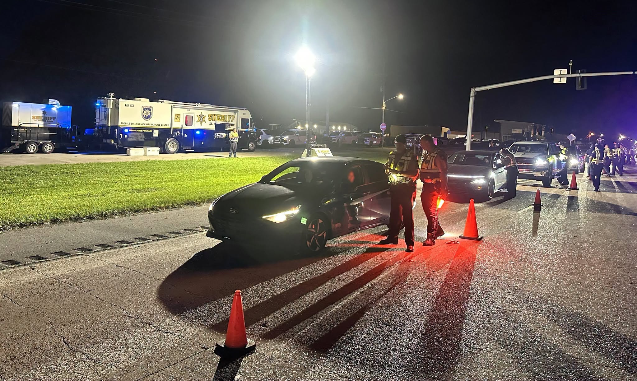 SBSO HOLDS SOBRIETY CHECKPOINT 

The St. Bernard Sheriff’s Office, in conjunction with Louisiana St