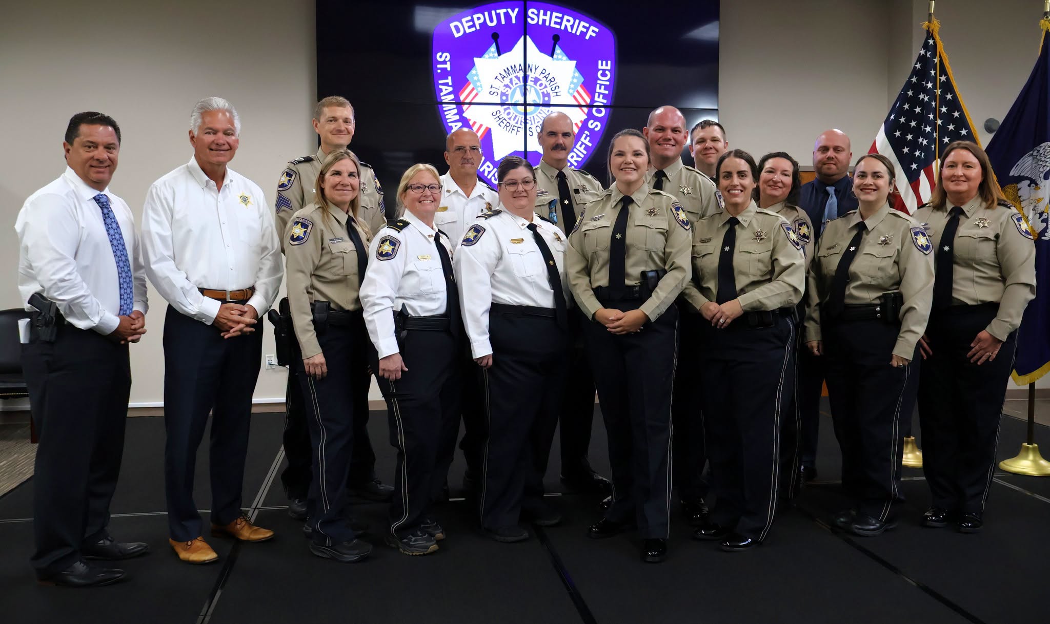 SBSO DEPUTIES GRADUATE FROM P.O.S.T. SCHOOL 

Three St. Bernard Parish Sheriff’s Office deputies gr